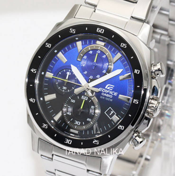H32-นาฬิกา CASIO Edifice chronograph EFV-600D-2AVUDF(ประกัน cmg)