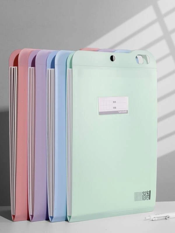 แฟ้มเอกสาร 1 ชิ้น หลากสี  f-97