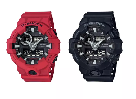 WAT64-นาฬิกา G-SHOCK รุ่น GA-700-4, GA-700-1B ของแท้ ประกัน CMG 1 ปี