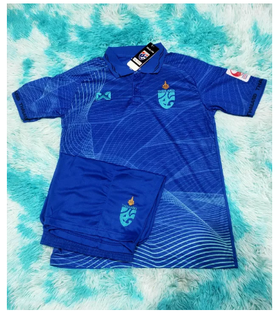 FJ53-ชุดกีฬาทีมชาติ ไทย ชุดกีฬาฟุตบอลผู้ใหญ่เสื้อพร้อมกางเกงสินค้าพร้อมส่ง