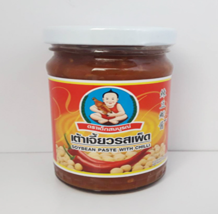 TAN17-เต้าเจี้ยวรสเผ็ด (เด็กสมบูรณ์) 245g