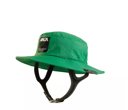 VA11-GREEN V ACTIVEWEAR x ANDAMAN SURF HAT หมวกใส่เล่นเซิร์ฟ มีสายรัดคาง สีเขียว