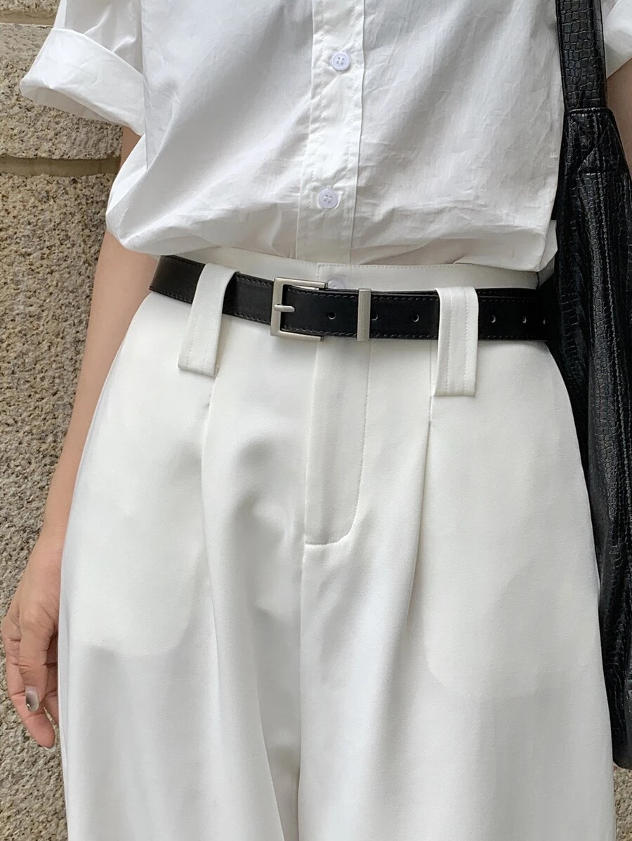 เข็มขัด หัวเข็มขัดสี่เหลี่ยม l-17