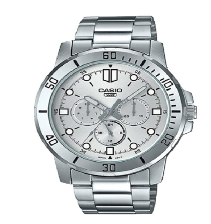 H17-นาฬิกา CASIO Gent quartz MTP-VD300D-7EUDF (ประกัน cmg)
