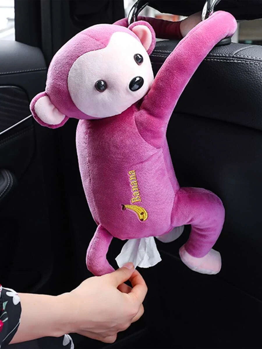 กล่องทิชชู่ ในรถยนต์ ลิง ออกแบบ  nn-200