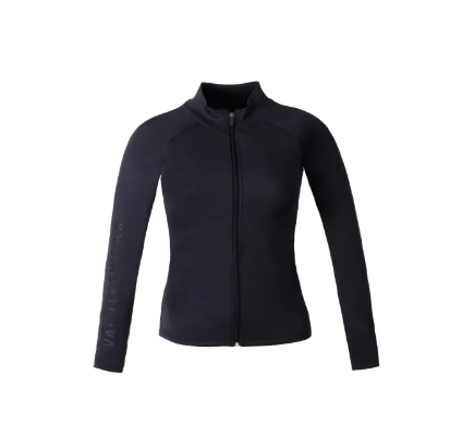 VA51-SS2021 BLACK UV JACKET เสื้อแขนยาวซิบหน้า มีฟองน้ำในตัวผ้าหนา กัน UV UPF 50+ ซับในทั้งตัว