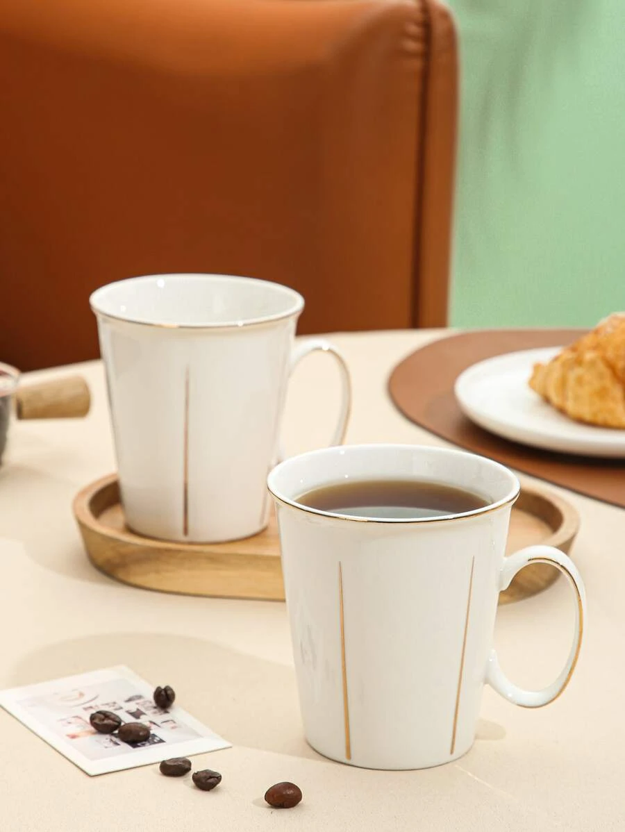 แก้วกาแฟ มินิมอลลิสต์ รูปแบบสาย สำหรับ โต๊ะ 1 ชิ้น oo-177