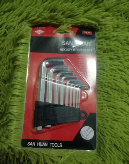 MW205-ชุดประแจหกเหลี่ยม 9 ชิ้น ชุดประแจ 6 เหลี่ยม กุญแจหกเหลี่ยม [BE003] แพคแดง ราคาถูกที่สุด ใน Shopee ราคา ต่อชุด