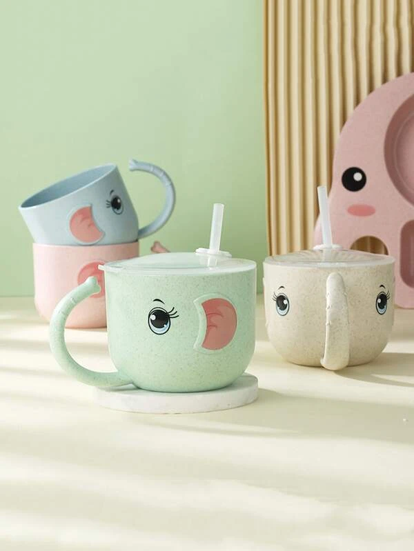 การ์ตูน ช้าง ออกแบบ เหยือก 1 ชิ้น  oo-87