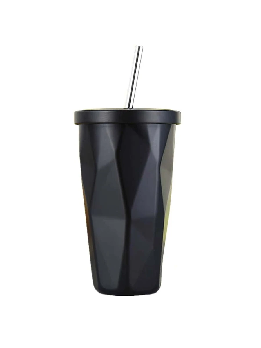 แก้วเก็บความเย็น 1 ชิ้น สแตนเลส สีพื้น  pp-66