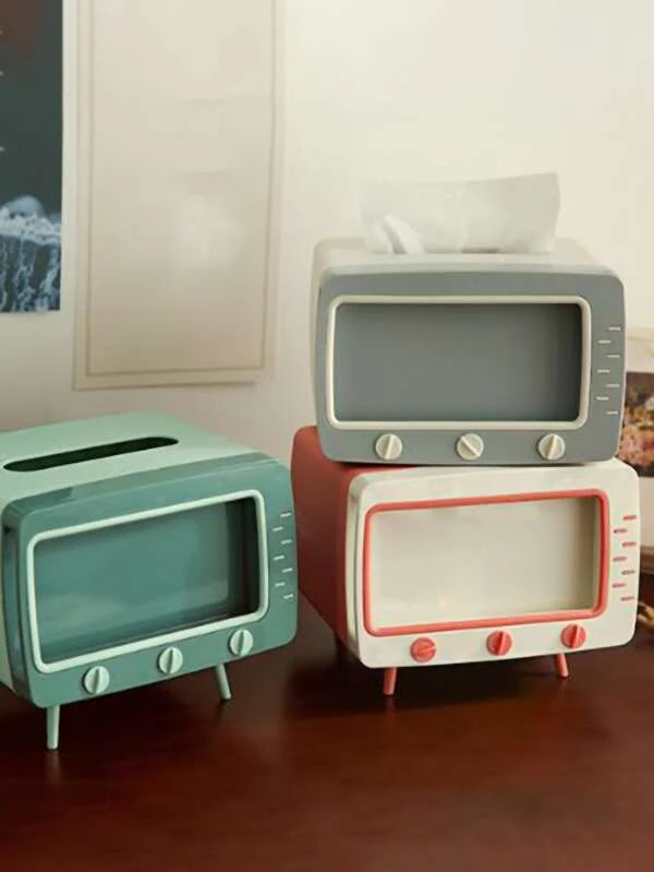 จัดระเบียบ สำหรับ โต๊ะ 1 ชิ้น พลาสติก กล่องใส่ทิชชู่ ทิชชู่  nn-77