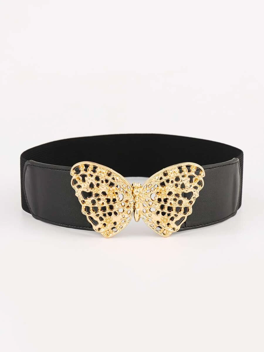 เข็มขัด ตกแต่ง ผีเสื้อ  l-10