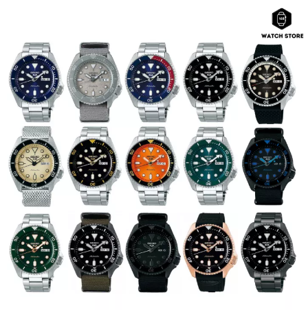 WAT34-นาฬิกา SEIKO 5 SPORTS รุ่น SRPD ของแท้ ประกันศูนย์ 1 ปี
