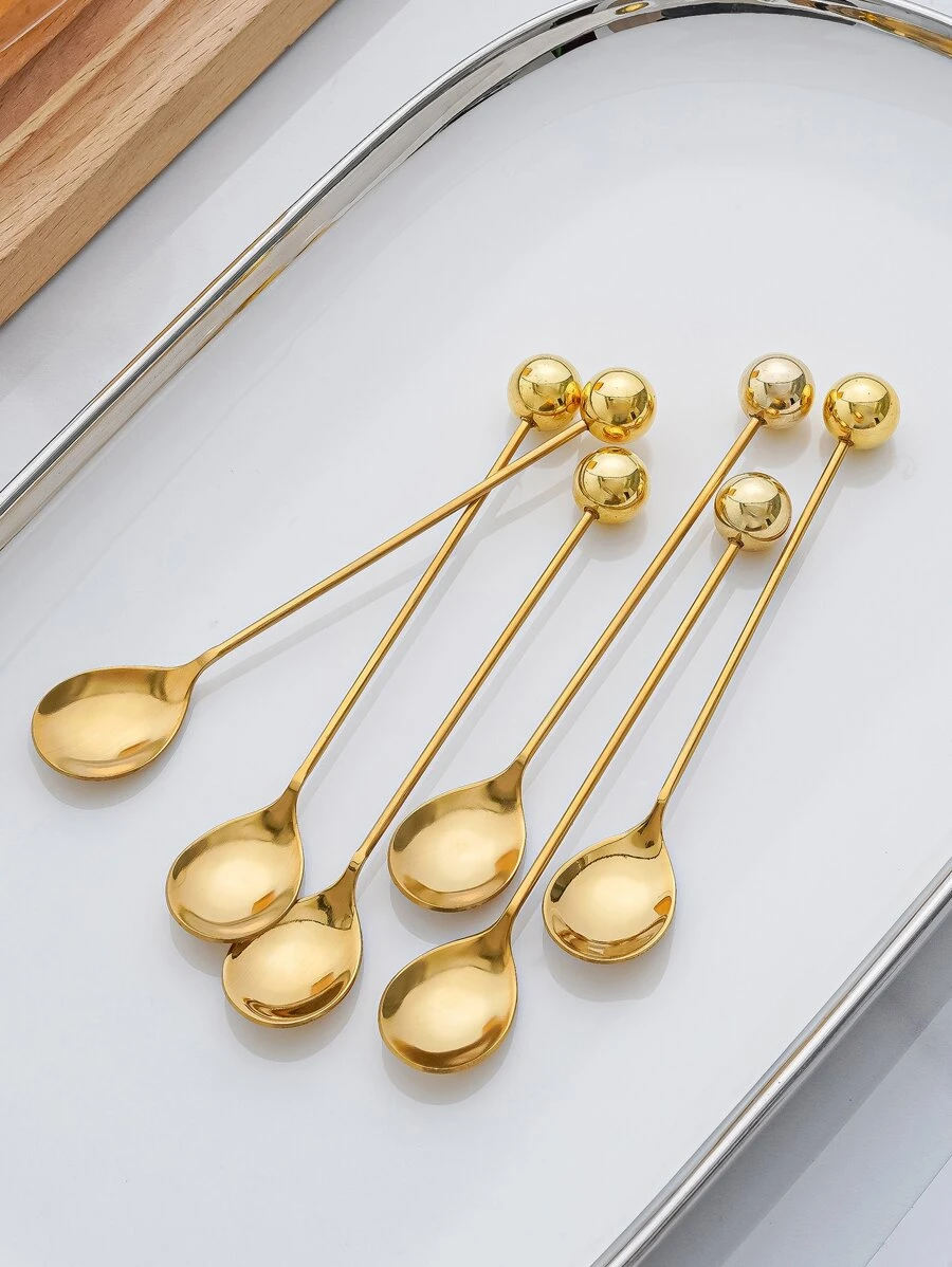 ช้อน 2 ชิ้น ลายลูกบอล  hh-96