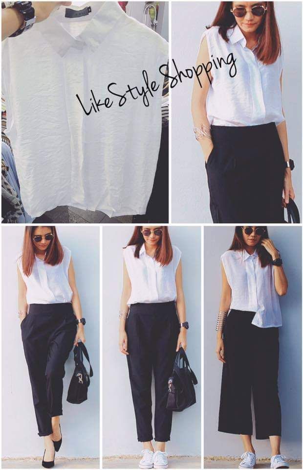 เชิ้ตแขนกุด  #503