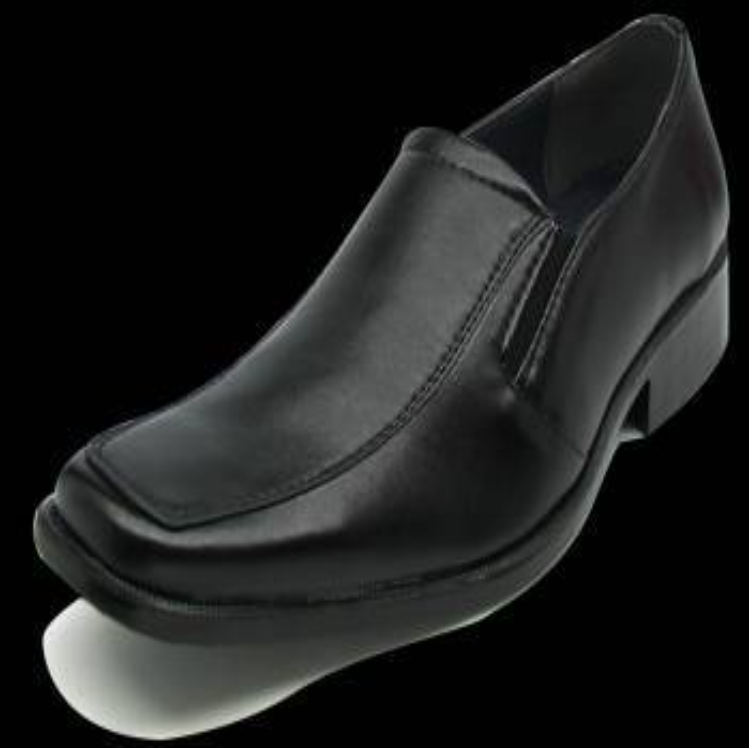 PE83-รองเท้าหนังคัชชูผู้ชายใส่ทำงาน สำหรับทอมมีเบบอร์เล็ก สีดำ