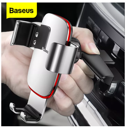 JN52-Baseus CD Slot ที่วางโทรศัพท์ในรถยนต์ Gravity Car Mount Holder สำหรับโทรศัพท์ในรถยนต์ สำหรับ iPhone Samsung Xiaomi โทรศัพท์มือถือโทรศัพท์มือถือ Car Stand