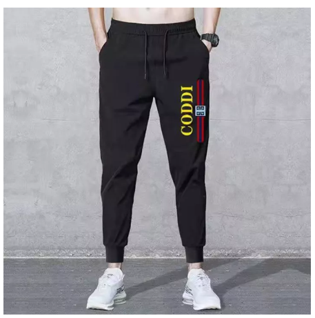 BIG59-กางเกงแฟชั่น ขาจั๊ม สไตล์เกาหลี ผ้านิ่มใส่สบาย สำหรับผู้ชาย