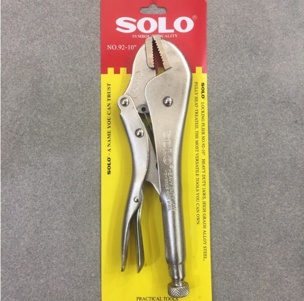 MW23-คีมล็อค ปากตรง คีมล็อค SOLO ขนาด 10" ของแท้100%