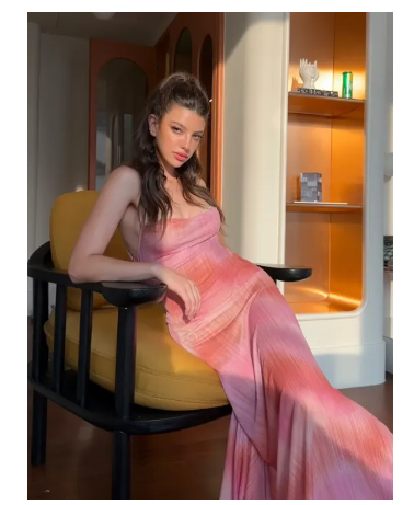 VA92-Gigibeachbabes - Sunset Mesh Dress