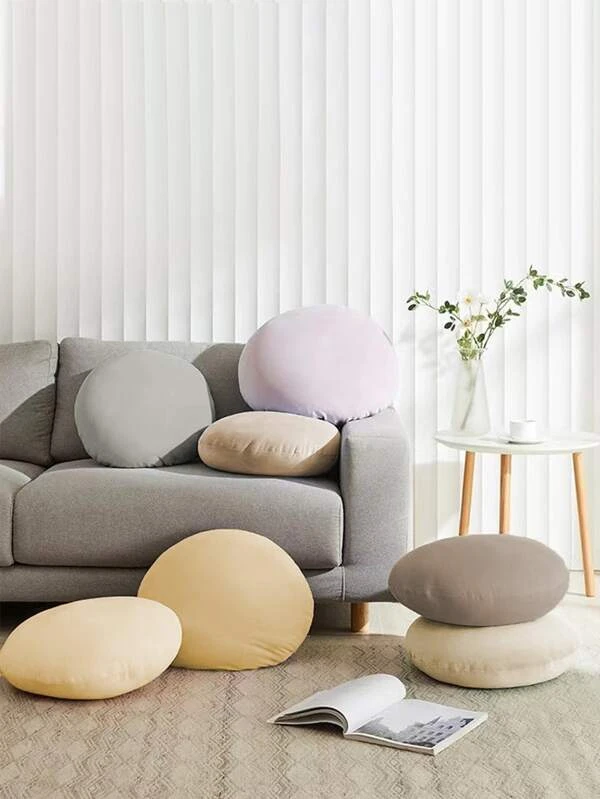 ปลอกหมอนอิง ไม่มีฟิลเลอร์ สีสุ่ม 1 ชิ้น a-8