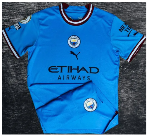 Z80-ชุดบอล ทีมแมนฯซิตี้ ManCity เกรดAAA Player ปี2022/23 ได้ทั้งชุด เสื้อพร้อมกางเกง ชุดสโมสร