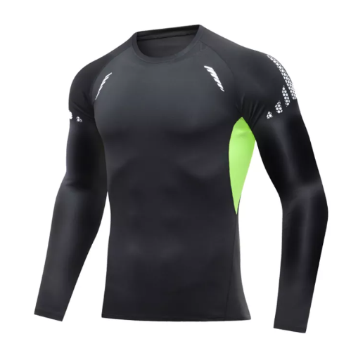 Z94-Coolmax เสื้อบีบอัดแขนยาว เสื้อยืดผู้ชาย กระชับกล้ามเนื้อ เสื้อออกกำลังกาย เสื้อยืดเทรนนิ่ง เสื้อแขนยาว [กทม. พร้อมส่ง]