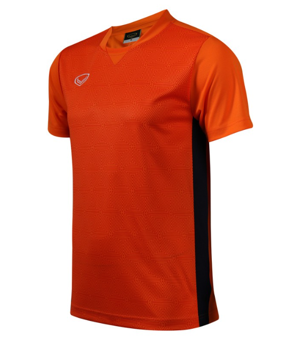 ก56#GRAND SPORT เสื้อกีฬาชายแกรนด์สปอร์ต(สีส้ม) รหัส :014192