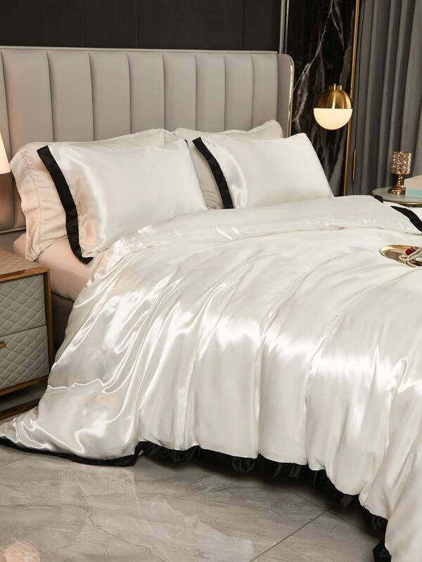 ชุดปลอกผ้านวม ไม่มีฟิลเลอร์ บล็อคสี t-92