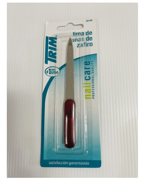 MW172-ตะไบเล็บ Trim ด้ามพลาสติกสีน้ำตาล