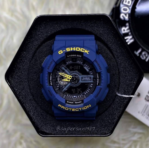 EW56-ลดราคาพิเศษ จาก359 เหลือ270 โดยหักค่ากล่องเหล็ก กดสั่งเพิ่มลงตระกร้าได้เลยคะ นาฬิกาผู้ชายจีชอค ตั้งเวลาพร้อมใช้งานคะ