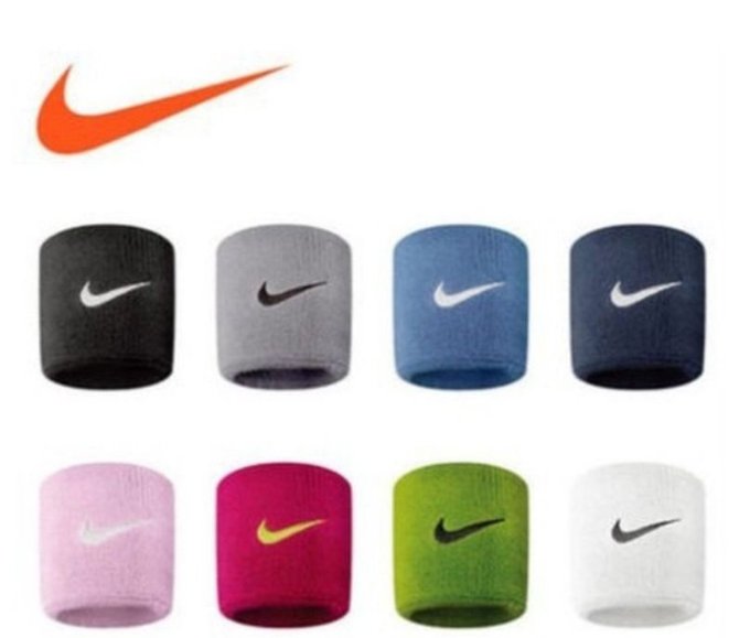 ก78#Nike ปลอกข้อมือ ซับเหงื่อสำหรับออกกำลังกาย แบดมินตัน เทนนิส กอล์ฟ แอโรบิค ยกน้ำหนัก