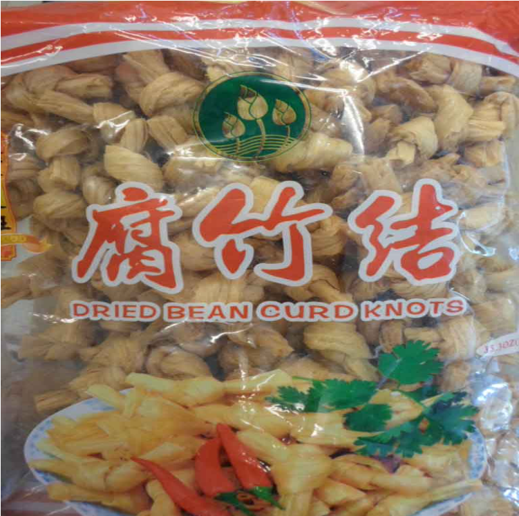 FD34-ฟองเต้าหู้ผูกโบว์ เมืองจีน 1000 g