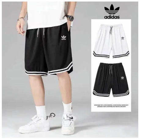 BIG73-Adidasกางเกงขาสั้นกีฬาผู้ชายและผู้หญิงSummer Joggingรุ่นใหม่เอวยางยืดระบายอากาศได้ดี(มี 2 แบบให้เลือก)