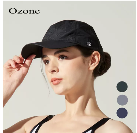 SF110-OZONE CAP หมวกกีฬา หมวกวิ่ง Quick Dry แห้งไว ระบายอากาศ มีให้เลือก 3 สี รุ่น WH1001 อุปกรณ์กีฬา
