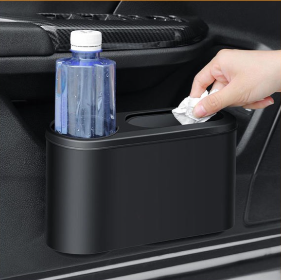 GX88-ถังขยะในรถยนต์ ถังขยะติดรถ ถังขยะติดรถยนต์ กล่องแขวนอเนกประสงค์ในรถ ถังขยะในรถฝา