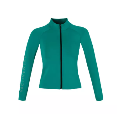 VA50-SS2022 UV JACKET GREEN เสื้อแขนยาวซิบหน้า มีฟองน้ำในตัวผ้าหนา กัน UV UPF 50+