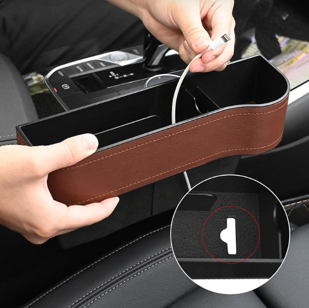 GX54-ที่เก็บของข้างเบาะรถยนต์ ที่วางของในรถยนต์ Car Storage Box ที่เก็บของข้างเบาะรถยนต์ ที่วางของในรถยนต์