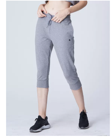 SF53-Active Carpi Pants Heather Grey กางเกงออกกำลังกาย 3 ส่วน