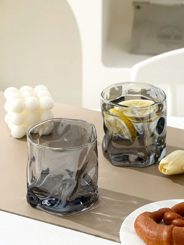 ถ้วย 1 ชิ้น สีพื้น สีใส  oo-48