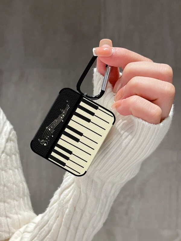 เคส พิมพ์ เปียโน เหมาะกับ Airpods e-66