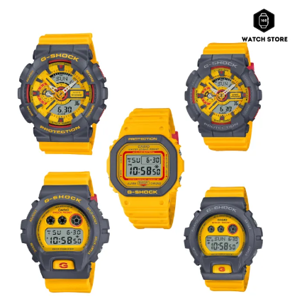 WAT52-นาฬิกา G-SHOCK รุ่น DW-6900Y-9, GMD-S6900Y-9, DW-5610Y-9, GA-110Y-9A, GMA-S110Y-9A 90s Sport Series ของแท้ ประกันศูนย์ 1 ปี