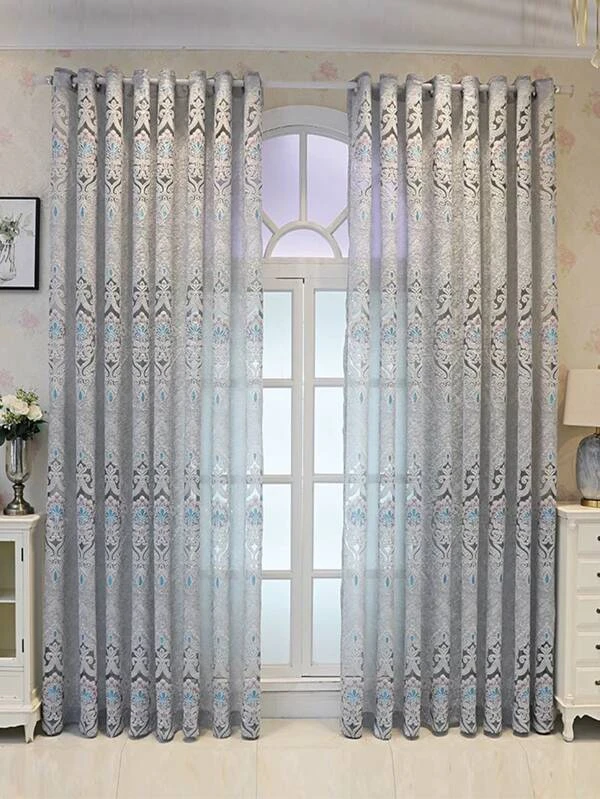 ผ้าม่าน ผ้าแจ็กการ์ด ลายกราฟิก  0071