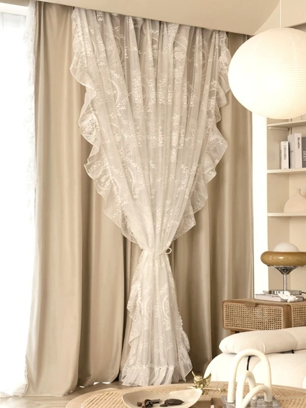 ผ้าม่าน ผ้าโปร่ง นัวเนีย ผ112