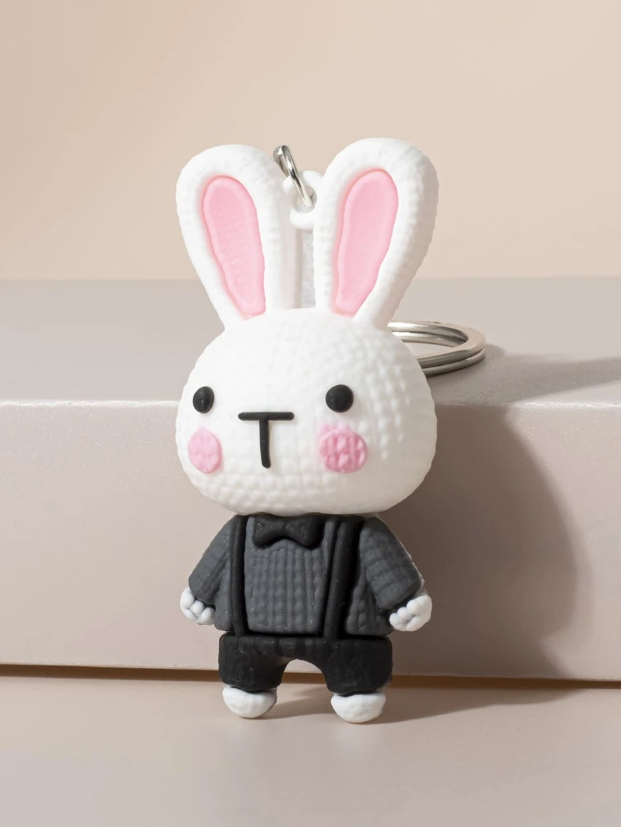 พวงกุญแจ การ์ตูน จี้กระต่าย  k-2