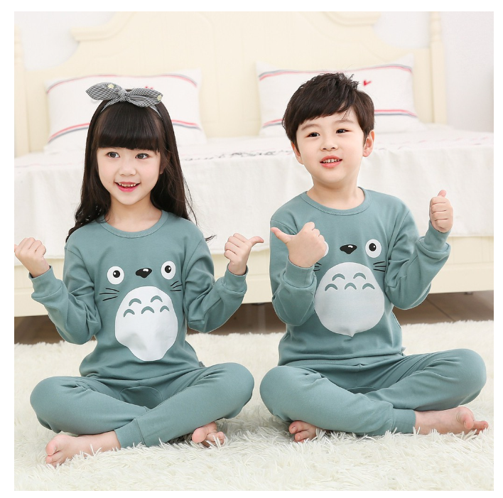 SA90>ชุดนอนเด็ก เสื้อผ้าเด็ก ขุดนอนเด็กผู้หญิง ชุดนอนเด็กสไตส์เกาหลี No. K199 [100% COTTON] By Superkidz