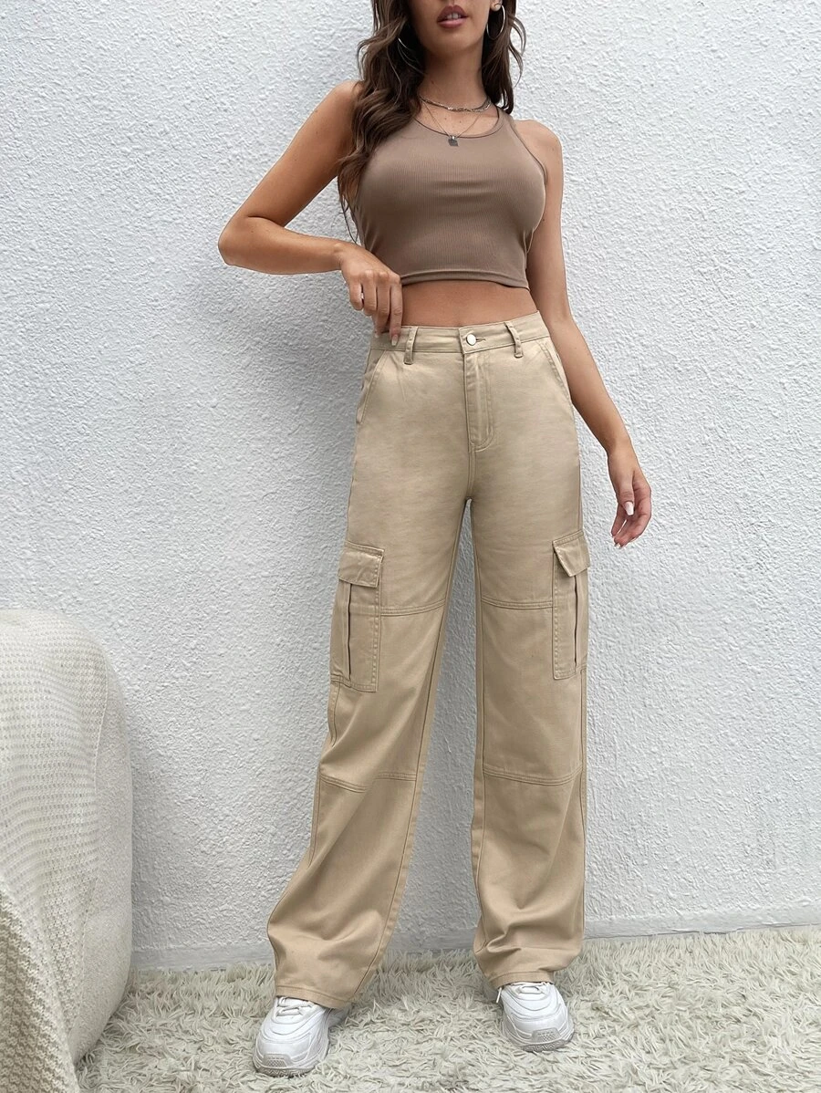 กางเกงยีนส์ คาร์โก้ กระเป๋าพนัง ee-37