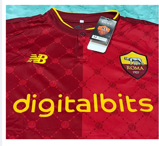 Z43-เสื้อกีฬา โรม่า ชุดฟุตบอล ชุดผู้ใหญ่ (ได้ทั้งชุด เสื้อพร้อมกางเกง)ราคาถูก รุ่นใหม่2022/2023