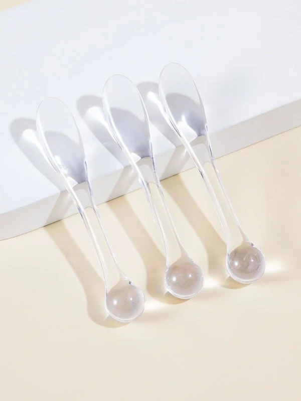 ลูกกลิ้งนวดตา 3 ชิ้น สีใส d-67