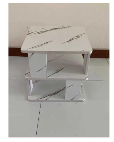 SA57-โต๊ะกลางโซฟา โต๊ะกาแฟ โต๊ะข้าง โต๊ะวางของขนาดเล็ก โต๊ะทรงเกลียวลายหินอ่อน